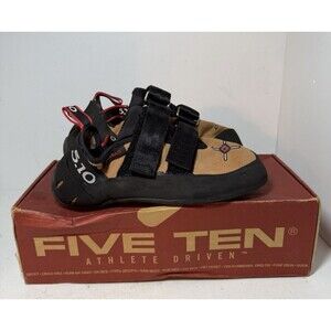 Five Ten Climbing Shoes Mens 7 Anasazi VCS Lace-up Rock Adidas New in Box 5.10
